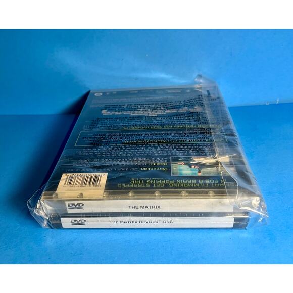 New The Matrix & Matrix Revolutions DVD Bundle Sealed 2-Disc Widescreen Set - Picture 3 of 10